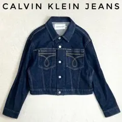 極美品　カルバンクライン ジーンズ　デニムジャケット Gジャン　M 匿名配送