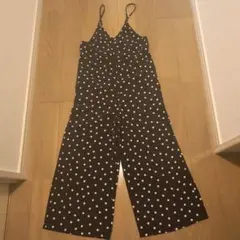 GUキャミボトムドット柄ブラック150サイズ（未使用に近い）