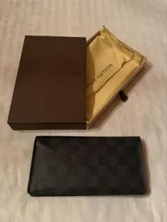LOUIS VUITTON ダミエ グラフィット ポルトフォイユ・ブラザ　長財布