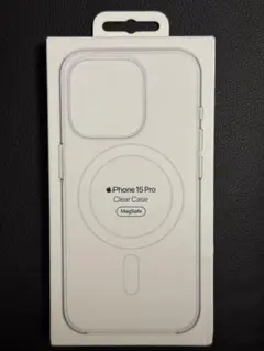 アップル MagSafe対応 iPhone 15 Pro クリアケース 未使用品のサムネイル