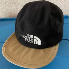 ノースフェイス GORE-TEX キッズ　キャップ　ブラック×ケルプタン