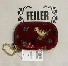 【新品】フェイラー　ハイジ　キーケース ワインレッド 完売品 FEILER ハイジ柄キーケース - メルカリ