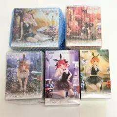 五等分の花嫁　バニー　フィギュア　5点セット