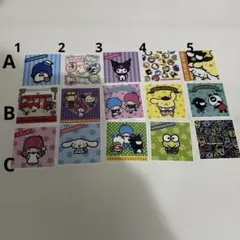 サンリオキャラクター　シールコレクション　バラ売り場