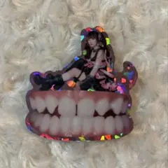 チバゆな 生誕 ホログラムステッカー 歯