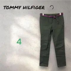 TOMMY HILFIGER トミーヒルフィガー　オリーブグリーン チノパン 4