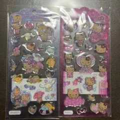 ドロップジェリーシール 日焼けキティ サンリオ 2枚セット