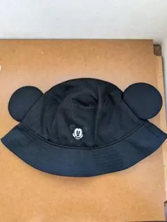 ミッキーマウス耳付き黒帽子 58cm