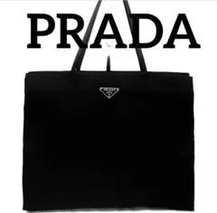 良品 PRADA プラダ トートバッグ A4 ブラック ショルダーバッグ 블랙