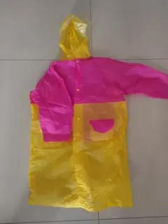 キッズ用フード付きレインコート