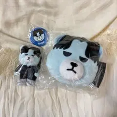 TREASURE KRUNK ぬいぐるみパスケース マスコット 缶バッジ ドヨン