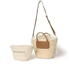 か*こ様 【未開封】 DEAN &DELUCA ビームス カゴバッグ Sサイズ DEAN & DELUCA】BEAMS COUTURE × DEAN & DELUCA 第2弾