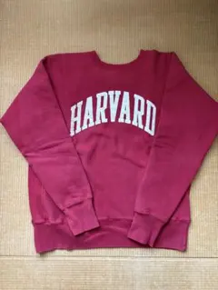 チャンピオン リバースウィーブ ハーバード 90s 刺繍タグ 破れ 古着 XL