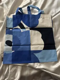 Marimekko トートバッグ ブルーのサムネイル