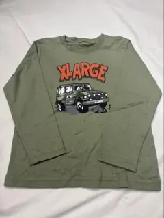 XLARGE 車グラフィック長袖カットソー110cm 美品