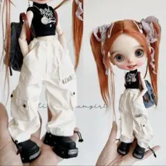 ブライス　アイシードール カジュアルホワイトパンツ