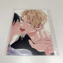 舌先から恋２巻　両面イラストカード　 アニメイト　特典　百瀬あん