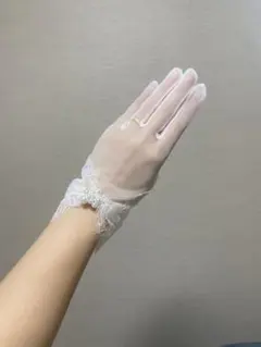 ウエディンググローブ　ショートグローブ