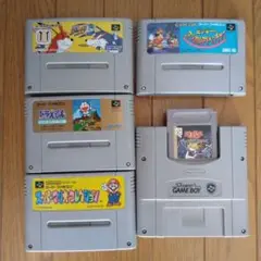 スーパーファミコンソフト スーパーボンバーマン5他