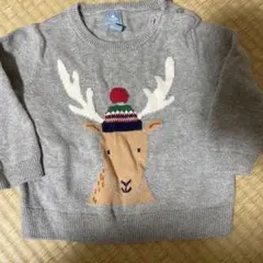セーター　クリスマス　トナカイ