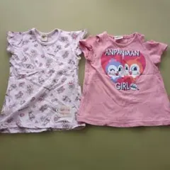 アンパンマン Tシャツ 2枚セット サイズ90、95