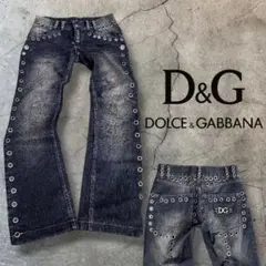 名作DOLCE&GABBANA ハトメ アイレットデニム アーカイブ ドルガバのサムネイル