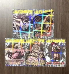 ダンガンロンパ コレクションカード 西園寺 小泉真昼 罪木蜜柑 終里赤音 ソニア