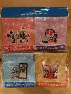東京ディズニーリゾート タオル 4枚セット