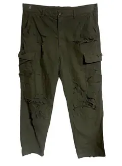 ミリタリー パンツ エイジング ダメージ カーゴパンツ m47 (おそらく)