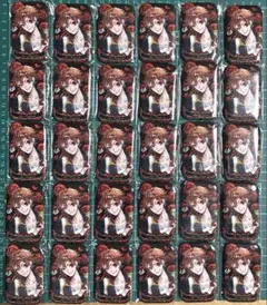 開封済み ツイステ エース 寮服 ラメキラ スクエア缶バッジ 30点