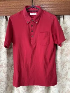 ポロシャツ赤Lサイズ