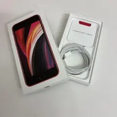 スマホ　iPhone SE第2世代　レッド