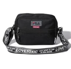 FILA×Lovetoxic【FILAコラボ】 メッシュポケットショルダーバッグ