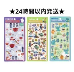 正規品 ボンボンドロップシール ズートピア ベイマックス モンスターズインク