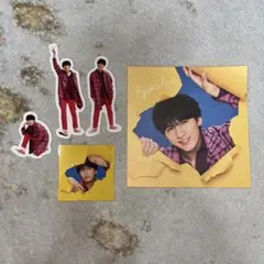 WEST. 藤井流星 ファミクラ 公式グッズ ステッカーシール メモ帳