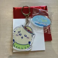 ちいかわ のんびり船旅 アクリルキーホルダー　ラッコ