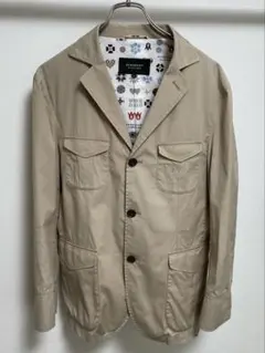 (訳あり) BURBERRY BLACK LABEL サファリジャケット