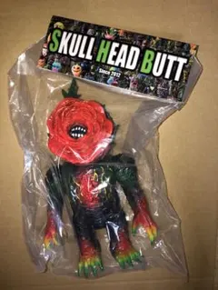 【未開封】マーミット ソフビ スカルヘッドバッド ニセザゴラ 黒成型 ニセザゴラ マーミット スカルヘッドバット 新品 未開封 限定