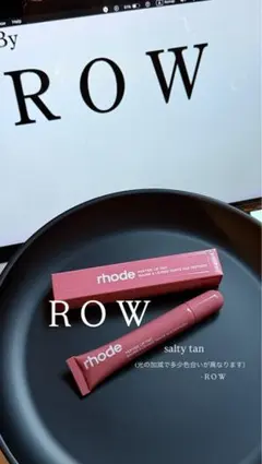 【もこ】 rhode salty tanケースリップ付き 全機種対応】rhode salty tan iPhoneケースリップ付き R】 rhode