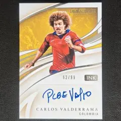 2018 ロシアW杯カード カルロス・バルデラマ 直筆サインカード