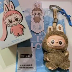 【正規品】 POP MART PIN FOR LOVE ラブブ イニシャル〈W〉