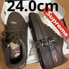Nike Air Force 1 Supreme Brown