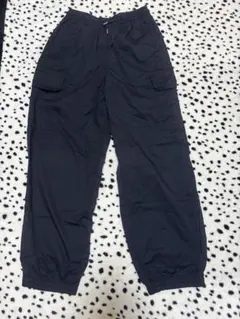 GU ブラック カーゴパンツ ジュニア L