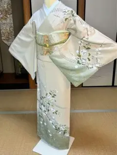 正絹　辻が花　訪問着セット