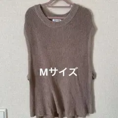 【NATURAL BEAUTY BASIC】袖なし ノースリーブニット