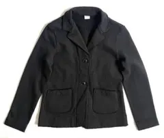 マカフィー スウェット　テーラードジャケット　黒　トゥモローランド　F