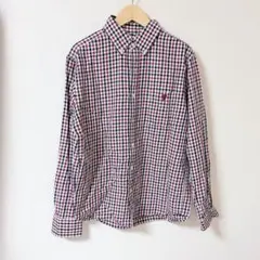 Coen メンズ チェックシャツ 長袖 S