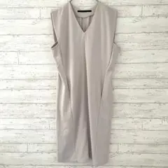 ケービーエフプラス KBF+ ノースリーブワンピース 【F】切替 キレイめ 無地