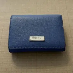 FURLA 三つ折り財布 ブルーのサムネイル