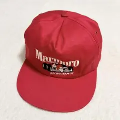 90s ヴィンテージ マルボロ レーシングチーム キャップ スナップバック 赤のサムネイル